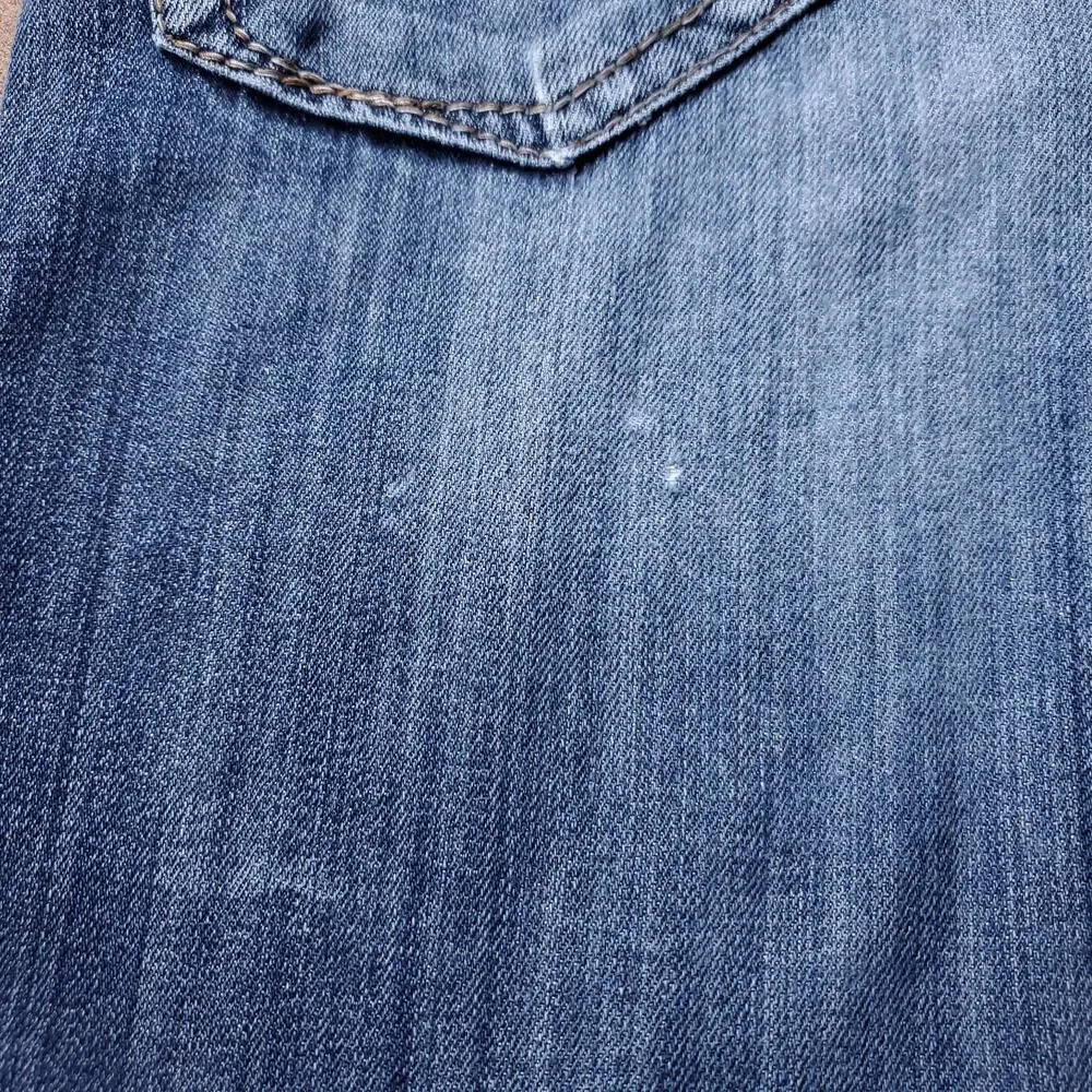 Silver Jeans Men 31 Blue 925 Series Zac Relaxed Fit Distressed Grunge Vintage